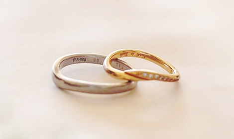 写真：婚約・結婚指輪